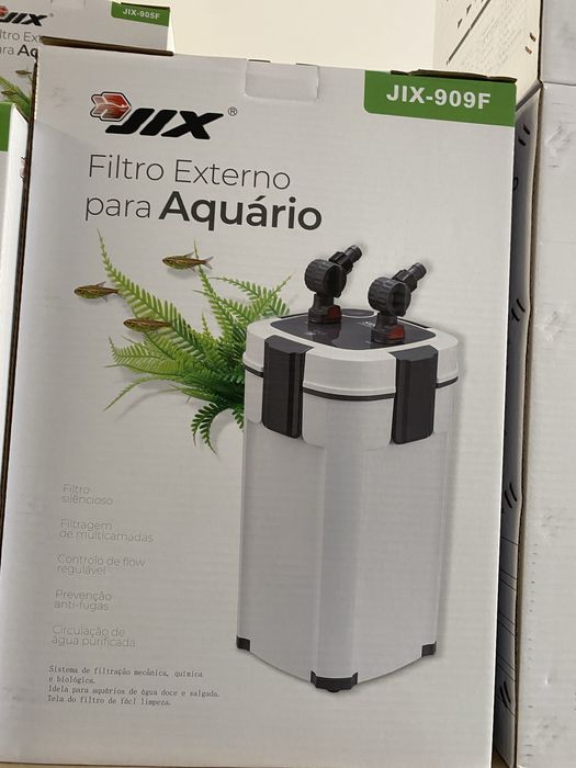 Filtro externo para aquário
