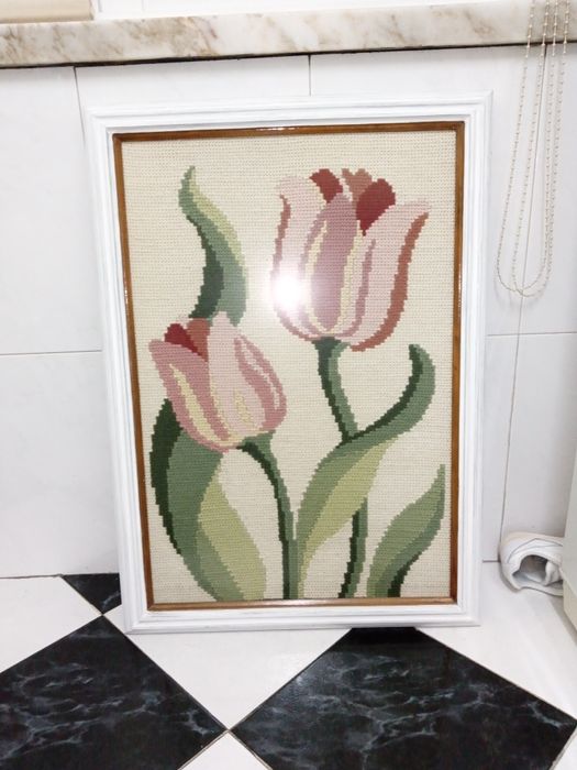 Quadros únicos artesanal arraiolos