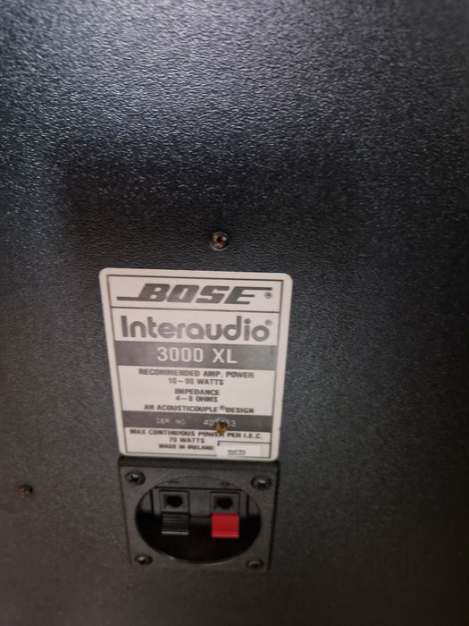 Kolumny BOSE Interaudio 3000XL
