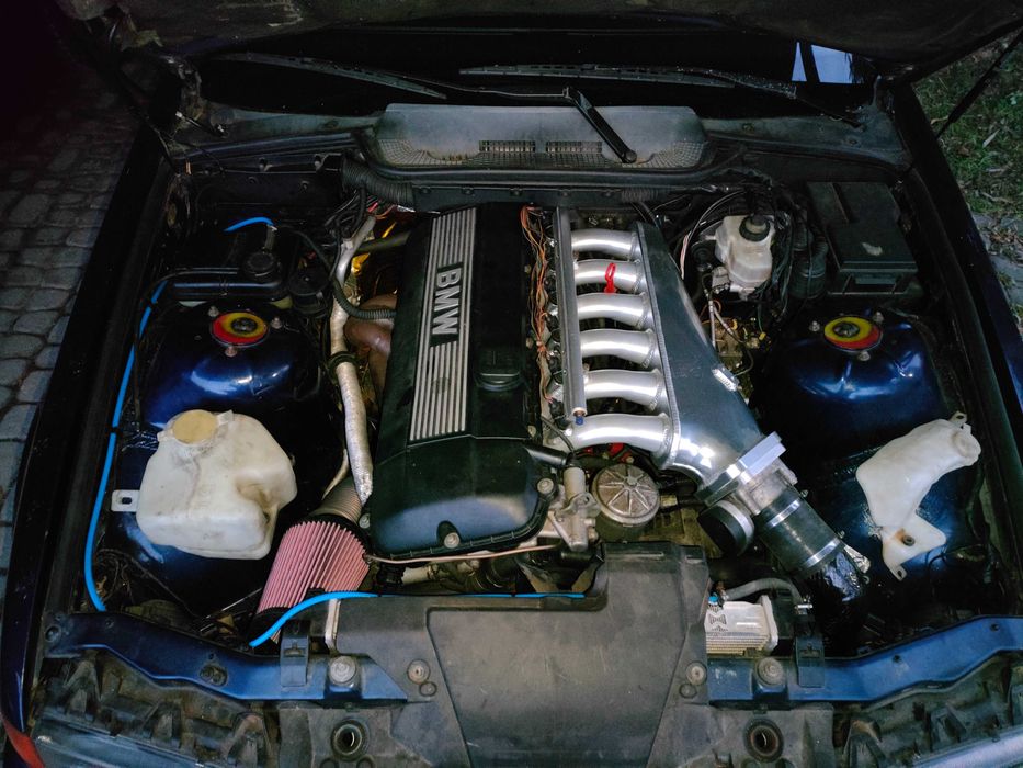 [REZERWACJA]SILNIK BMW M54B30 TURBO z klimą 600KM komplet SWAP e36 e46 ...