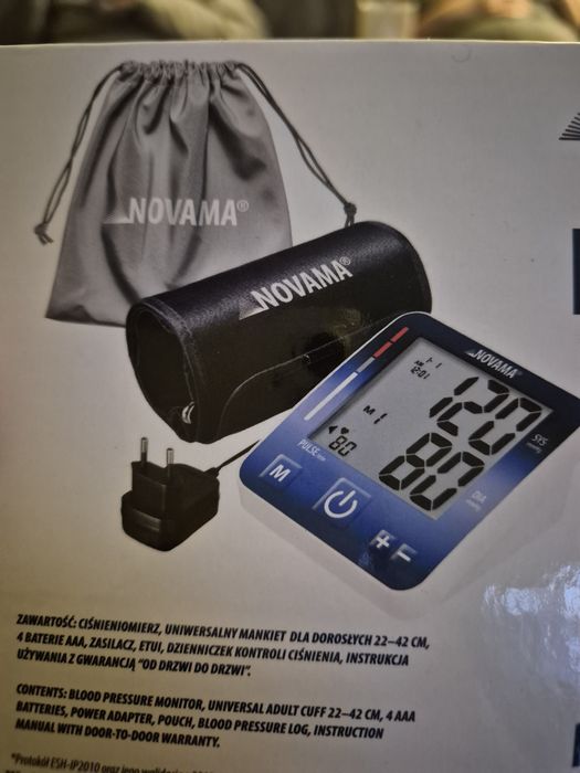 Nowy ciśnieniomierz naramienny Novama First