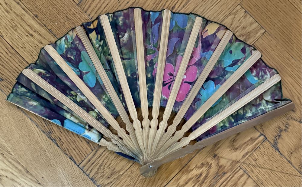 Декоративный веер / вееры с цветами