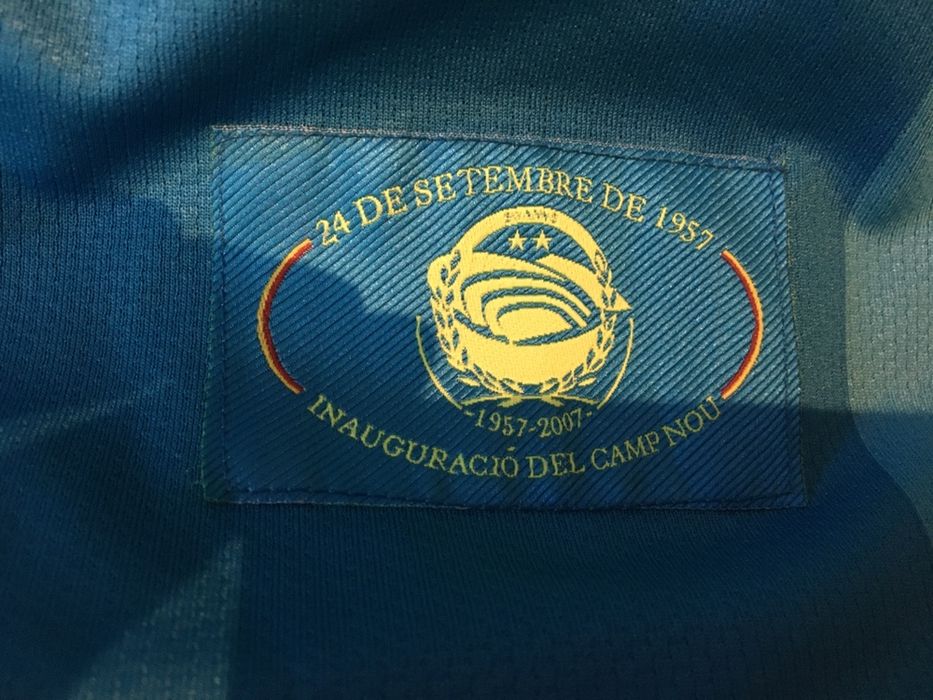 Camisola FC Barcelona 2007 edição comemorativa NOVA