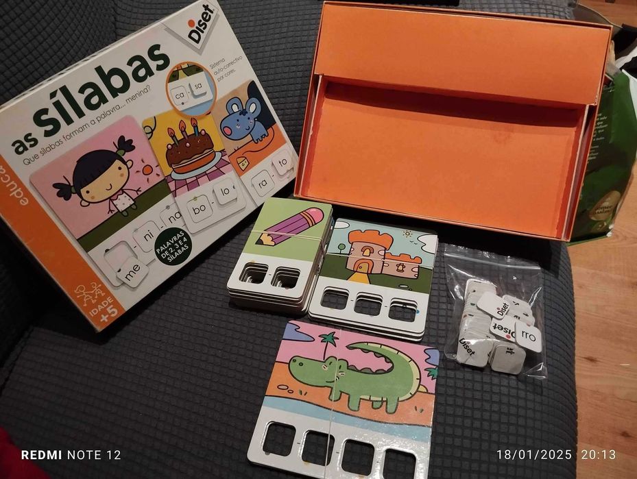 Jogo ducativo - As sílabas - Diset
