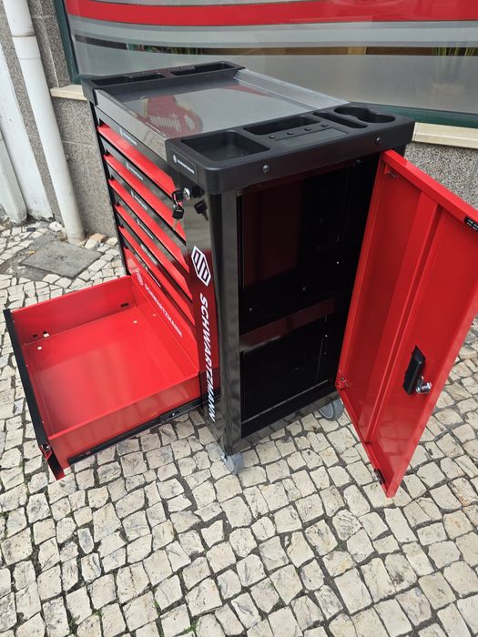 Carrinho de ferramentas 7 gavetas vazio novo