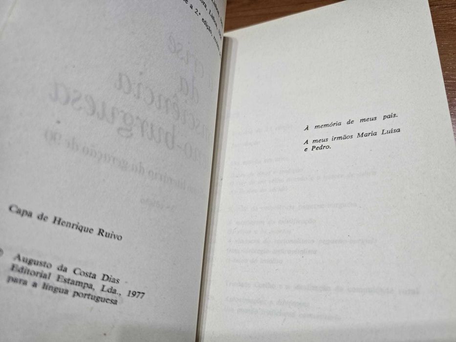 A crise da consciência pequena-burguesa - Augusto Costa Dias