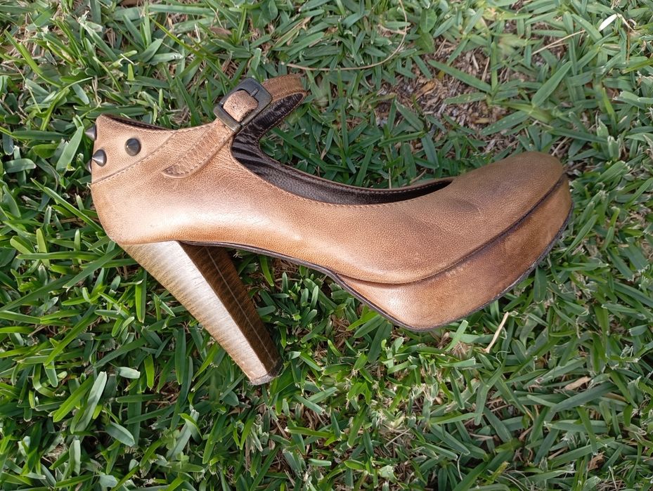 Sapatos de salto alto n. 38 - couro -made um Portugal