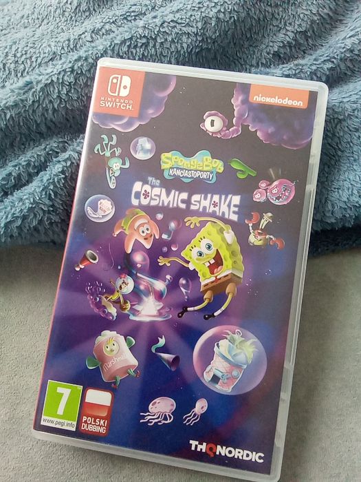SpongeBob Kanciastoporty the cosmic shake gra na nintendo switch