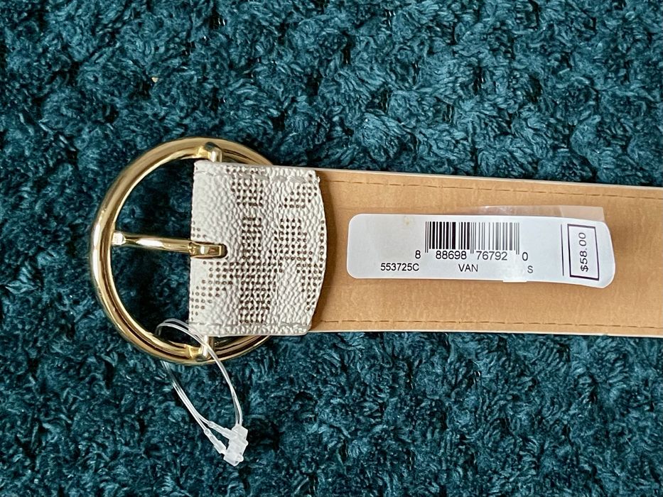 Pasek Michael Kors nowy biały