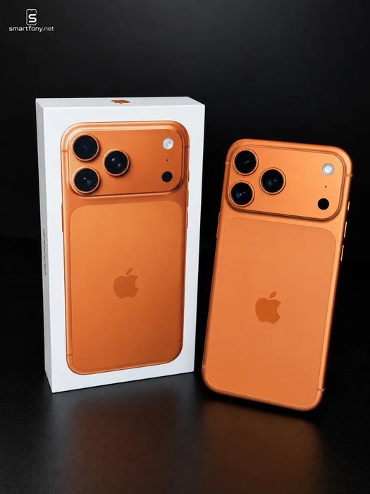 iPhone 17 Pro Max 1 TB Cosmic Orange | Open Box | Gwarancja Apple | 0 cykli | eSIM