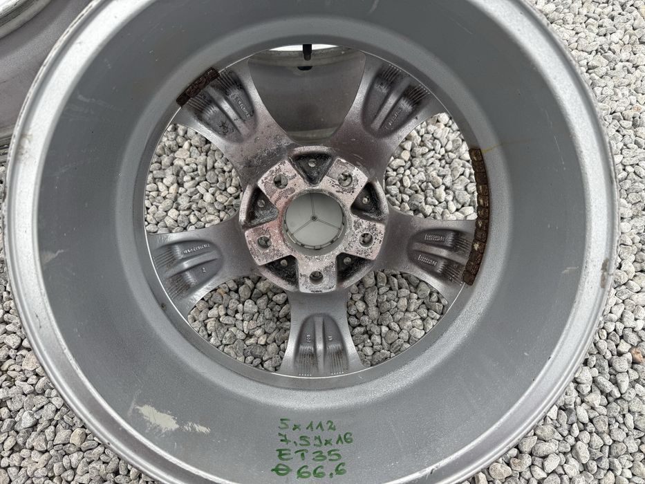 Alufelgi 16” 5x112 Mercedes A B C Klasa Volkswagen Audi Skoda Seat VAG
