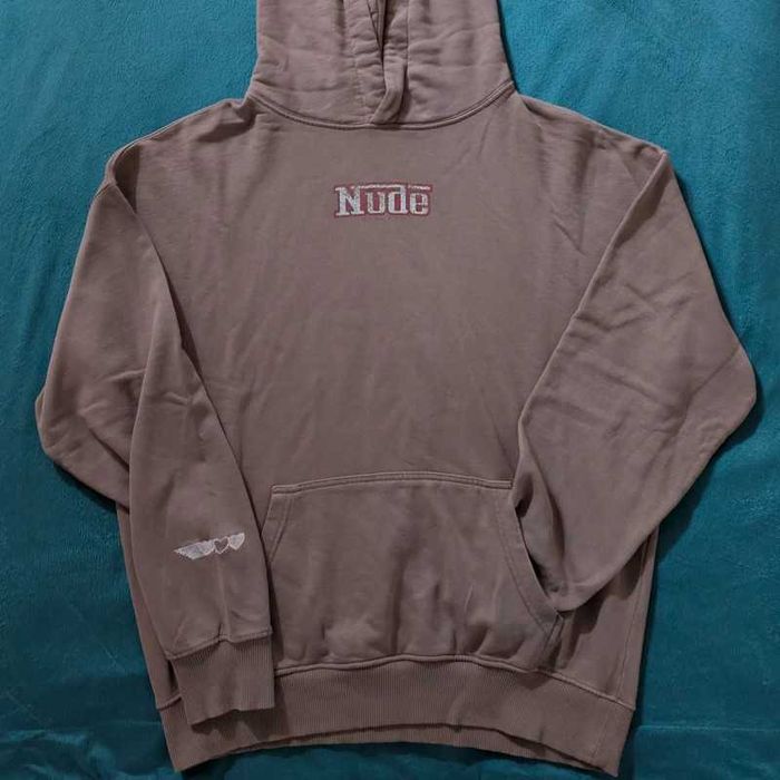 Nude Hoodie Racing Brown S e  M