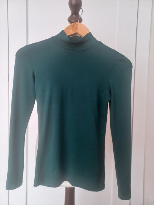 Golf/półgolf butelkowa zieleń Rue Paris M 38