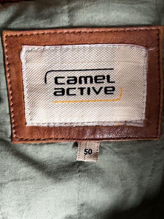 Kurtka skórzana męska Camel Active