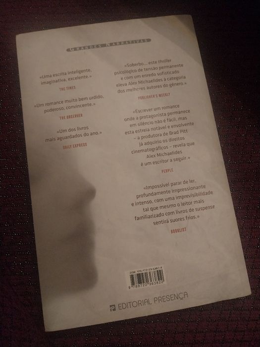 A paciente silenciosa  de Alex Michaelides