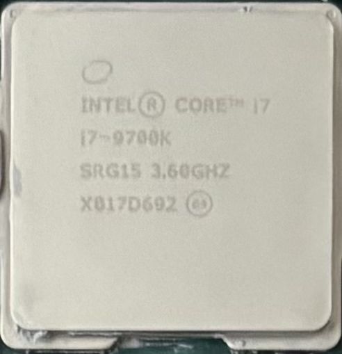 Процессор Intel core-i7-9700k