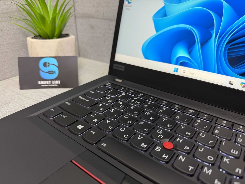 8gb ddr4/i5-8265U/256gb ssd/Стильний ноутбук Lenovo T490