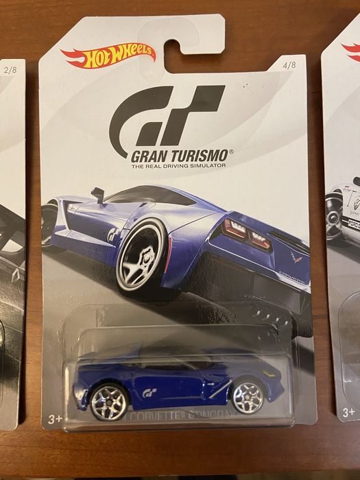 Conjunto 4x Hot Wheels Gran Turismo Set 2017