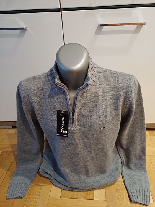 Sweter męski szary, rozm M.