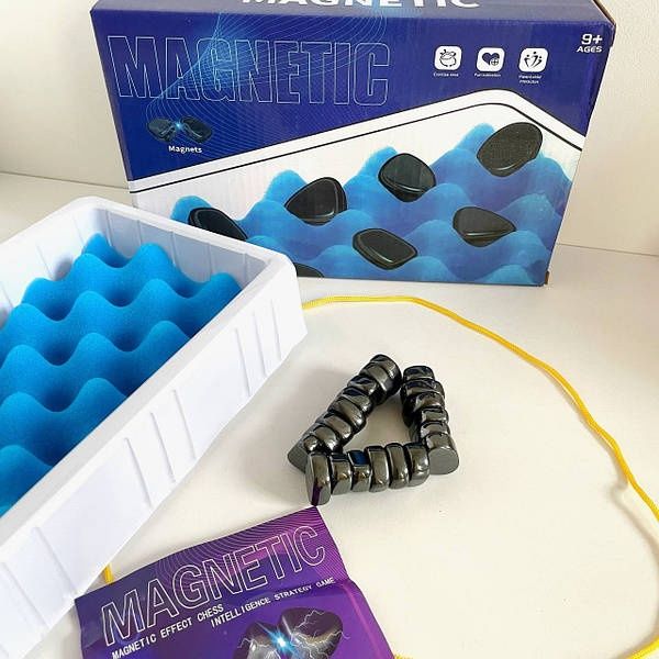 Настільна гра Магнітна арена, мотузка з магнітами, магнітне поле MAGNE