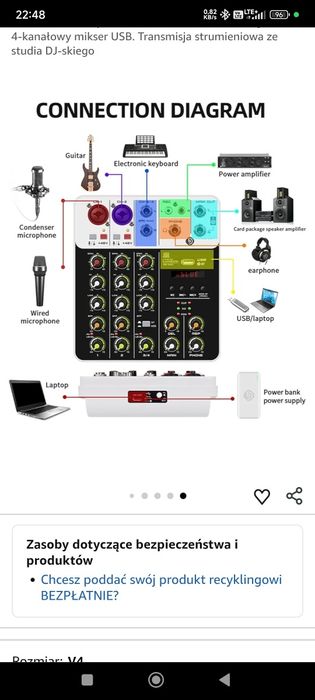 Audio Mixer polecam nowy