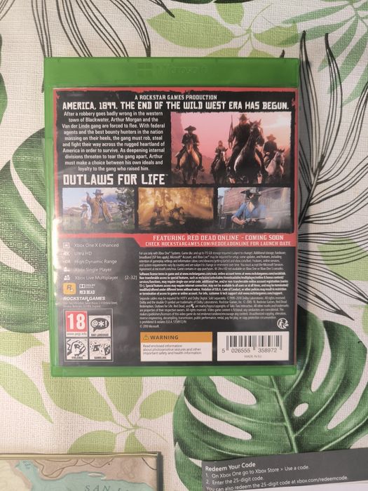 Продам диск на Xbox One (Red Dead Redemption 2)
