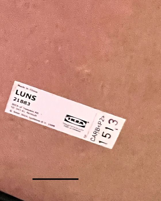 Quadro Magnético e de Giz IKEA LUNS (Preto)
