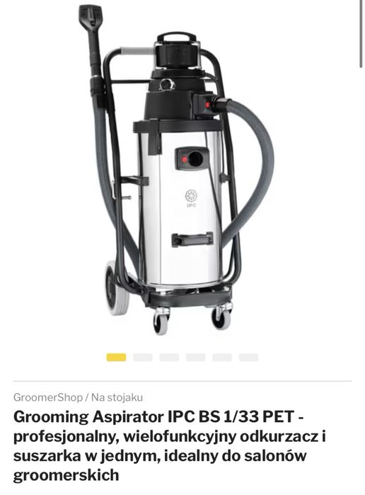 Odkurzacz groomerski