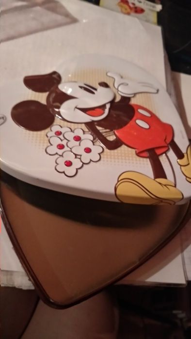 детская коробка микки маус сердце металл дисней мишь Mickey Mous