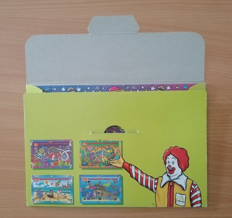 Puzzle do Mac Donalds uma edição de 1999

Em embalagem de origem e com