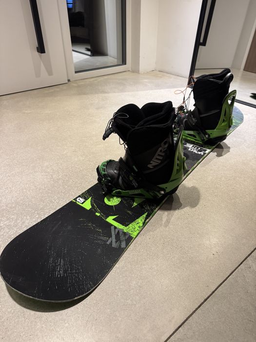 Deska volk wiazania ride i buty nitro 42