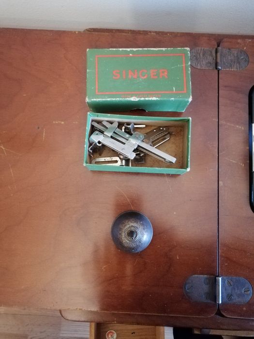 Máquina de costura antiga