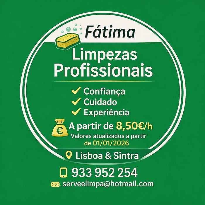 Limpezas Profissionais de confiança - Lisboa & Sintra