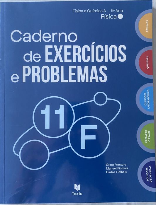 Cadernos de exercicios de Fisica A  - 11. Ano