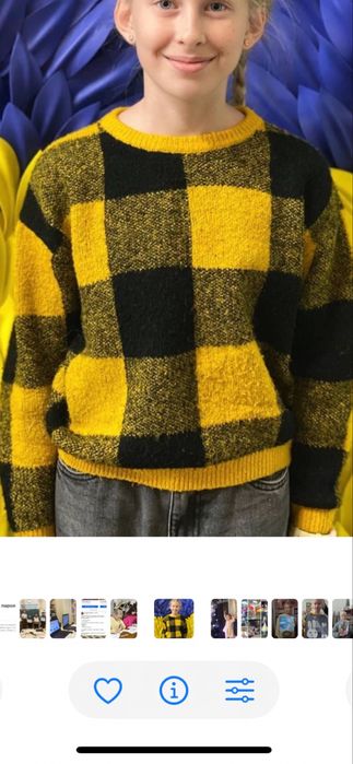 Тепла кофта H&M 8-10 p.