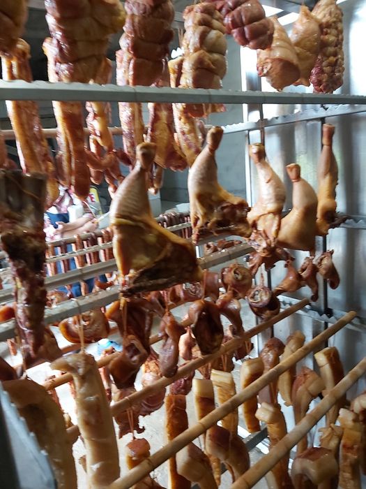 Копчення м`яса, сала, птиці