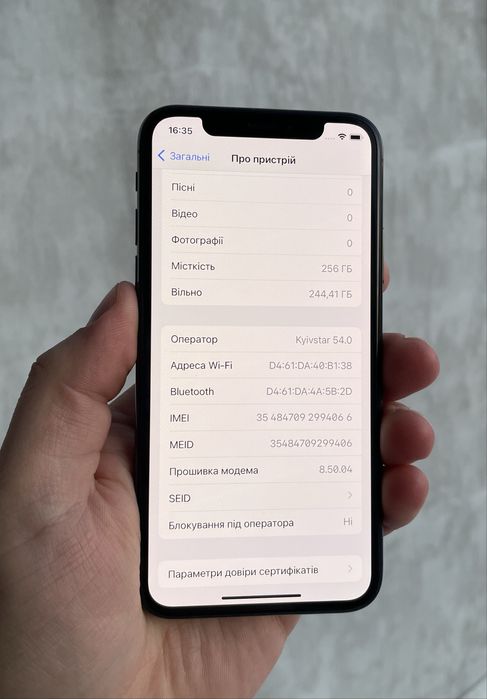 Apple Iphone X 256GB Neverlock