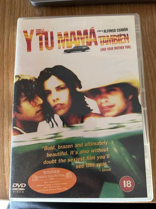 Filmes - Pulp Fiction, Os Tempos que Mudam, Y tu Mamá También