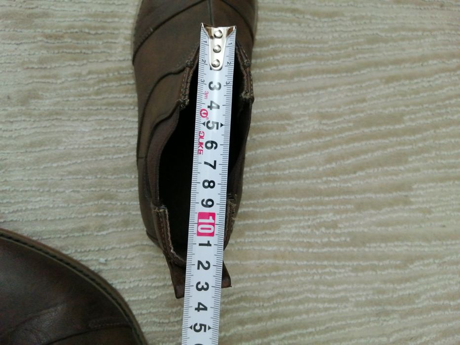 Buty męskie wsuwane brazowe