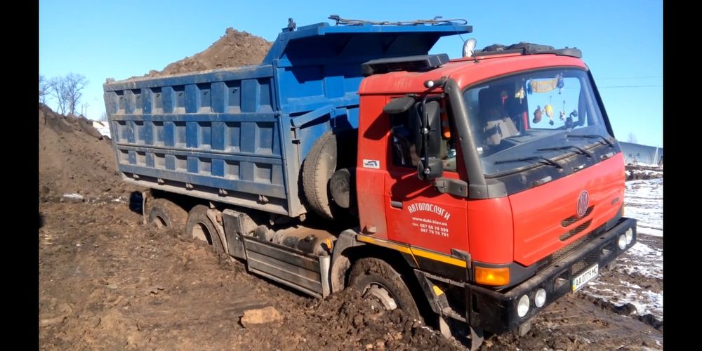 Оренда самоскида ТАТРА 25 тонн.