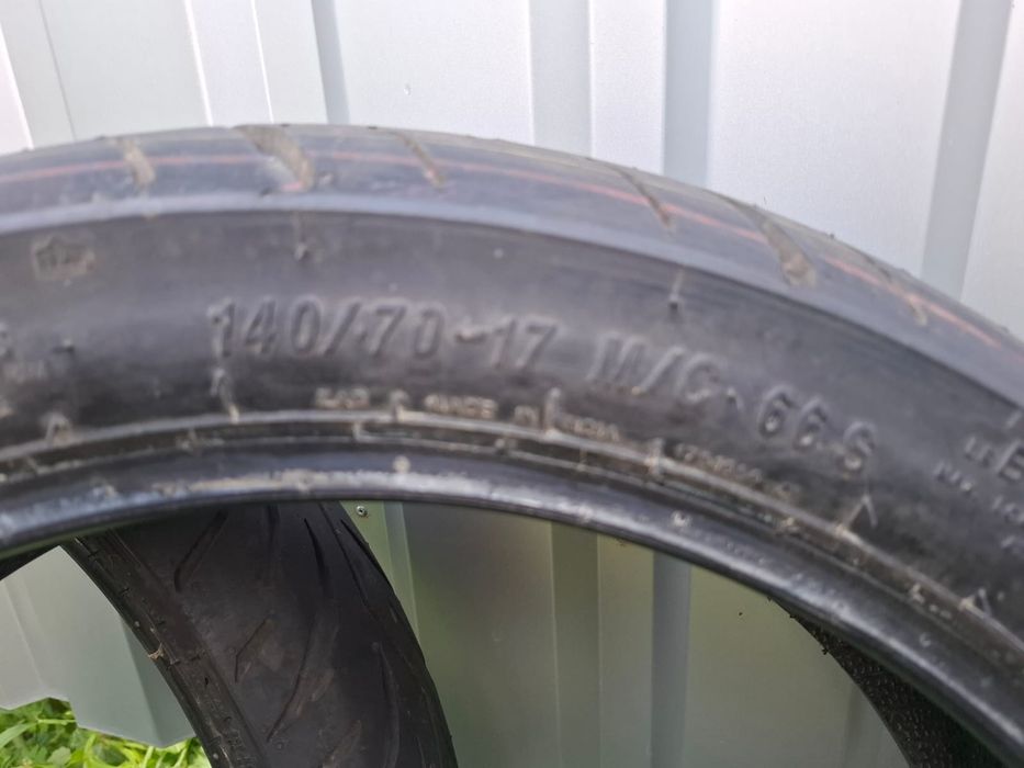 Комплект мотошин MRF 140/70-17 та 100/80-17