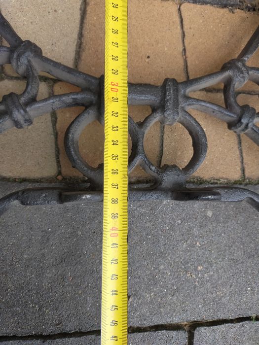 Noga żeliwna do stołu stół ogrodowy