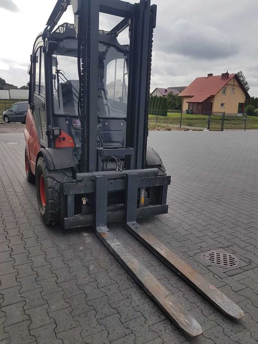 Wózek widłowy Linde H45T TERENOWY Kabina 4 sekcje H50 H40 H35 LPG