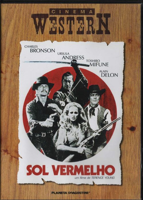 Dvd Sol Vermelho - western - Charles Bronson/ Alain Delon