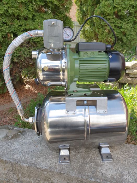 Насосна станція 1,5 kW JY1500 нержавійка бак (ТІЛЬКИ ДОСТАВКА ПОШТОЮ)