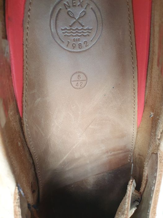 NEXT boat shoes mokasyny żeglarskie roz. 42/43