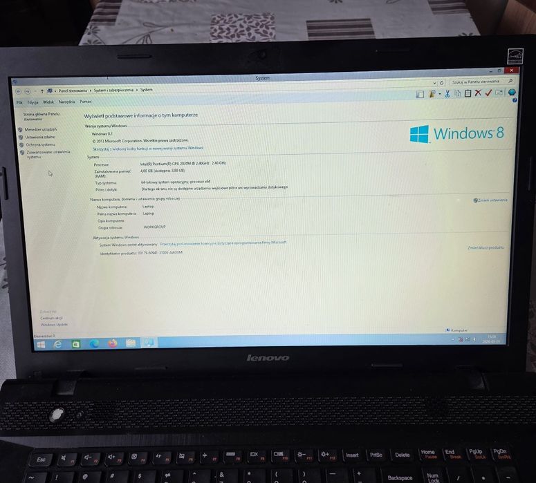 Laptop Lenovo 17 cali