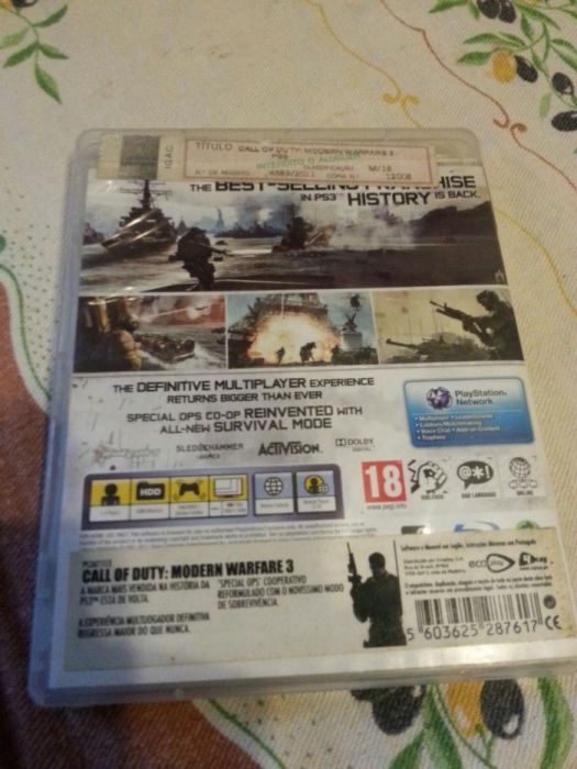 Call of duty modern warfare3 ps3