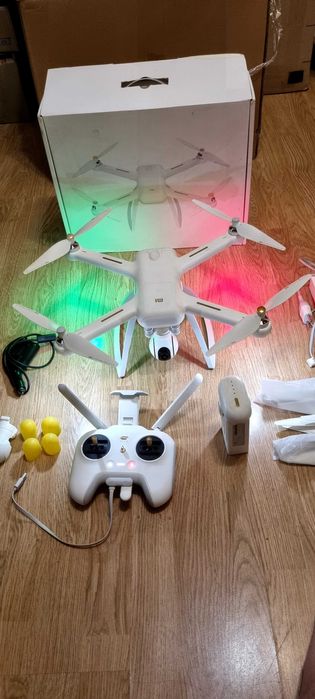 Kвадрокоптер дрон Xiaomi Mi Drone 4K White