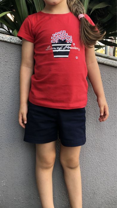Calções Chicco azul marinho 3 anos
